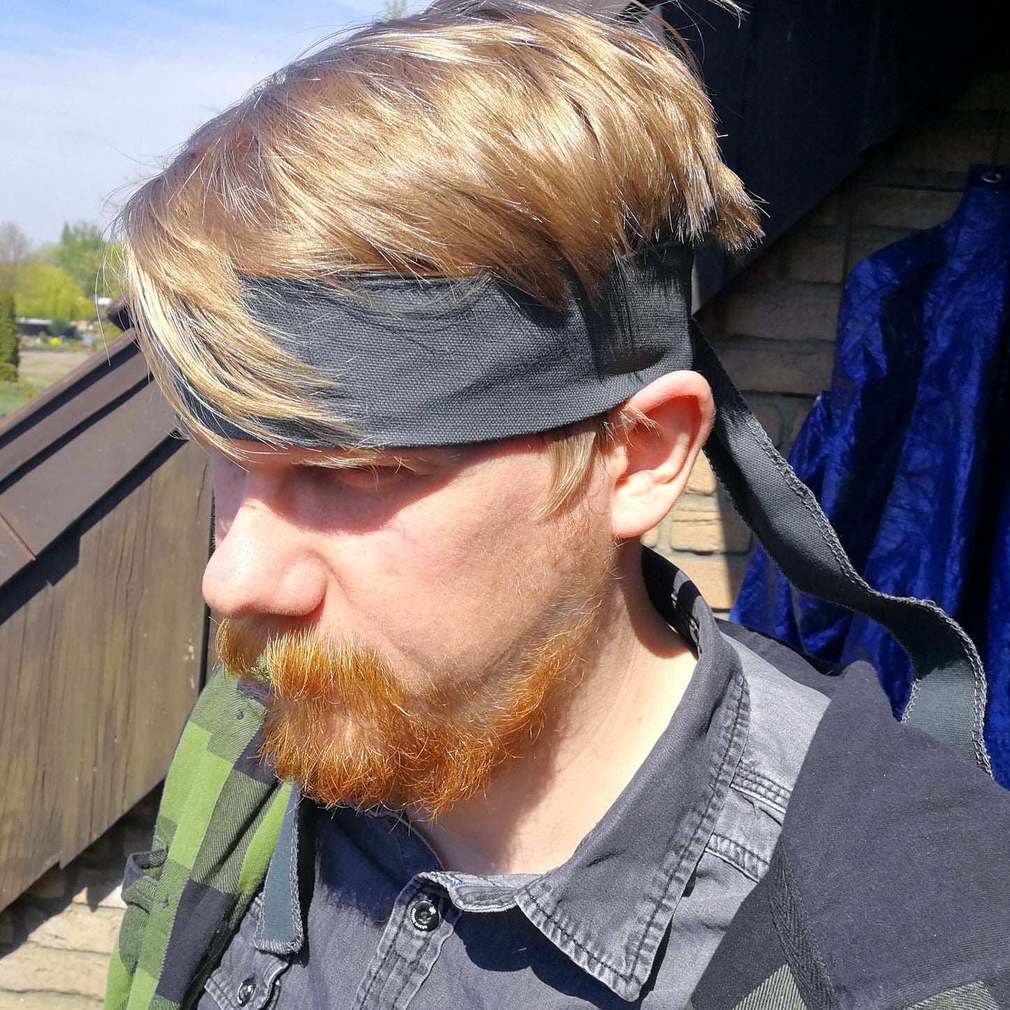 Snake / Big Boss Infinity Bandana - Gun Grey