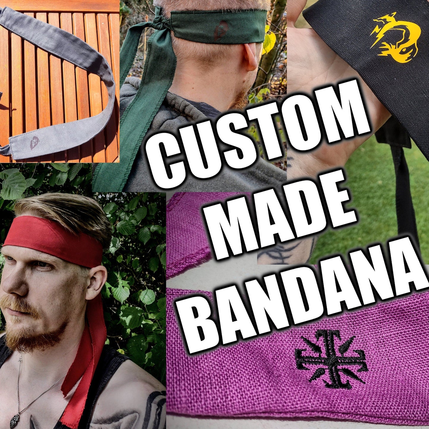 Custom-Made Snake / Big Boss Infinity Bandana