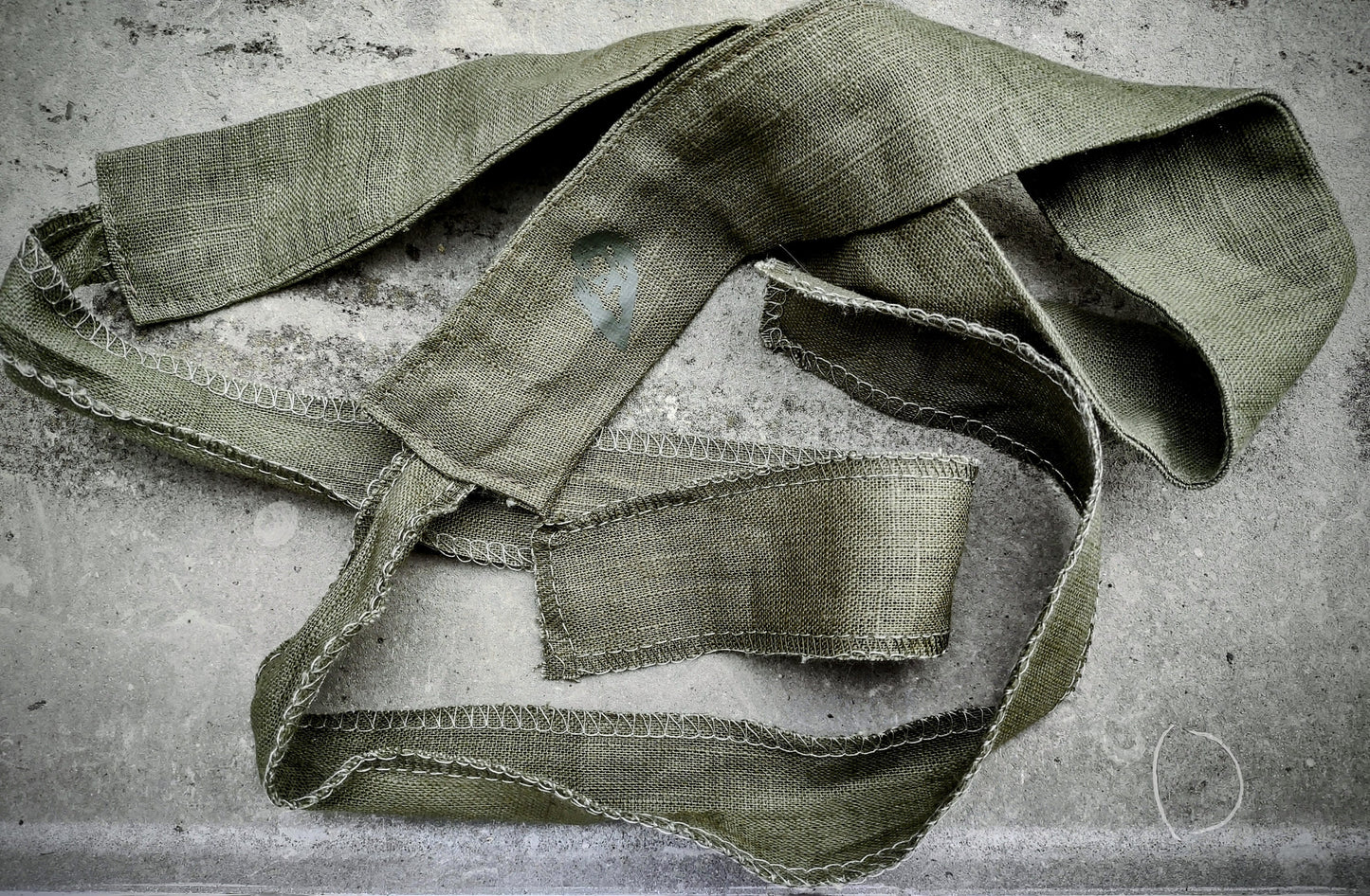 Snake Eater / Big Boss Infinity Bandana - Olive Green