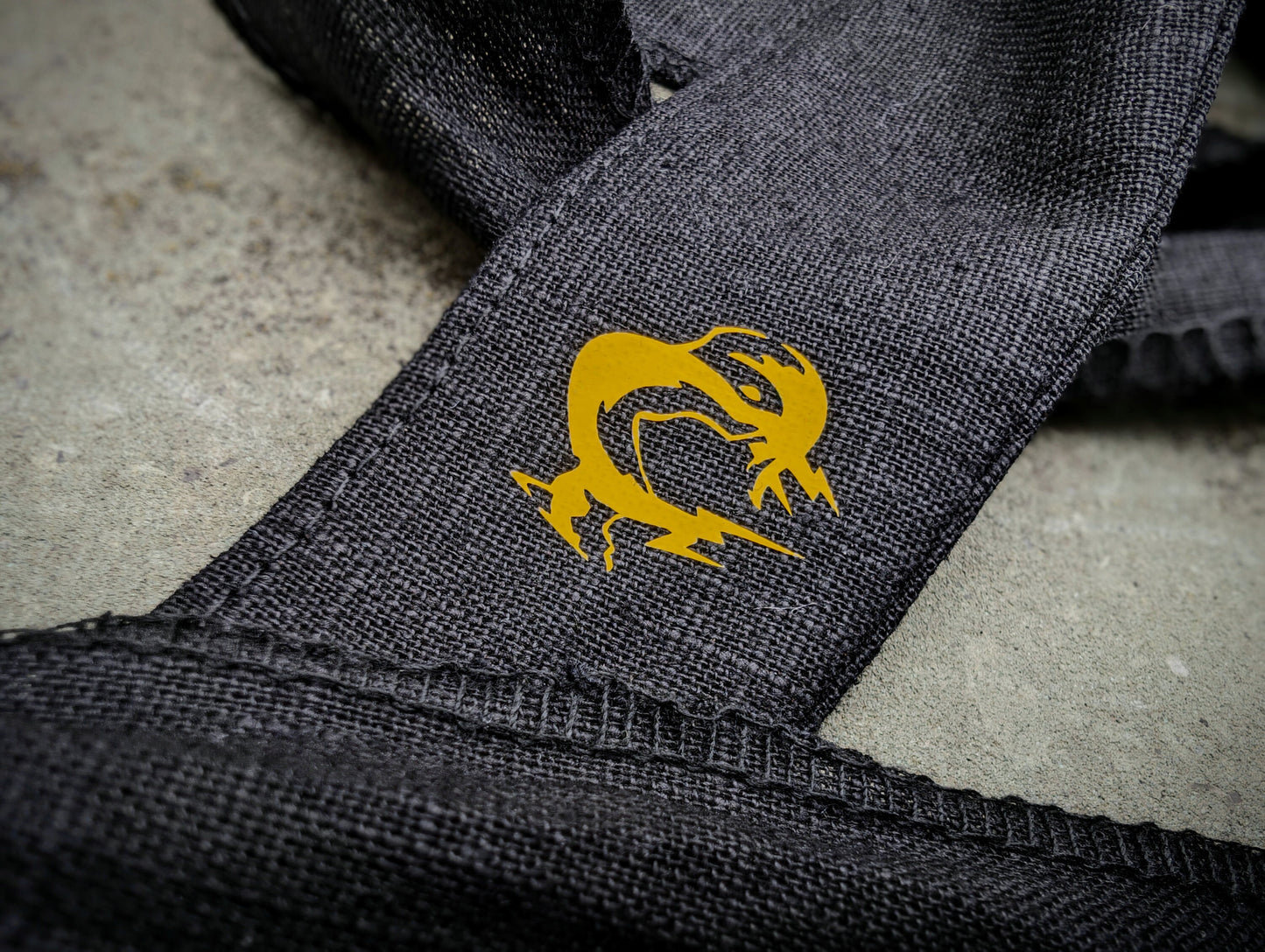 Snake / Big Boss Infinity Bandana - Black with Yellow FOX
