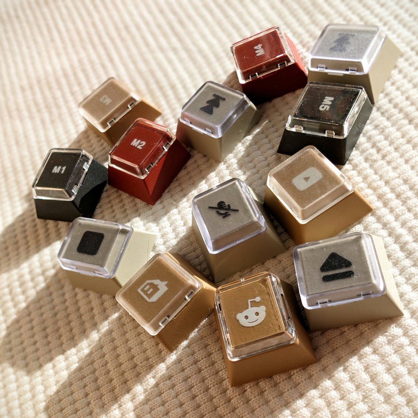 Relegendable Keycaps Inlays / Sticker